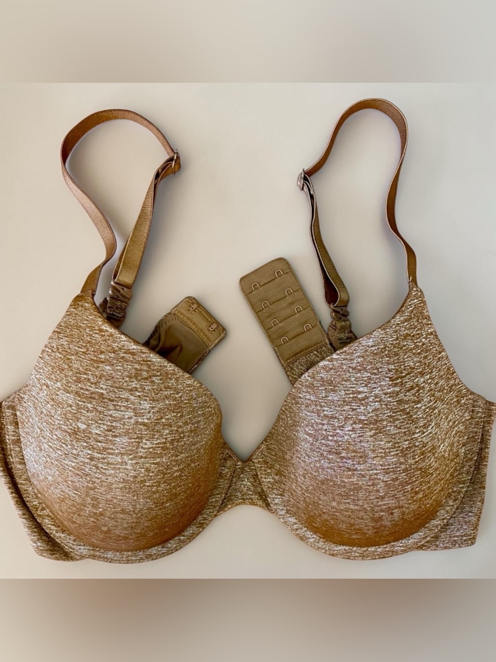 🫶 Victoria’s Secret Uplift Semi‎ Demi Bra 36C Dark Suntan/Brown